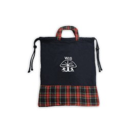 EPB028 設計束口帆布袋 抽繩袋 手提帆布袋 格仔撞色款 小學 中學 書包 帆布袋製造商 EPB028 設計束口帆布袋 抽繩袋 手提帆布袋 格仔撞色款 小學 中學 書包 帆布袋製造商